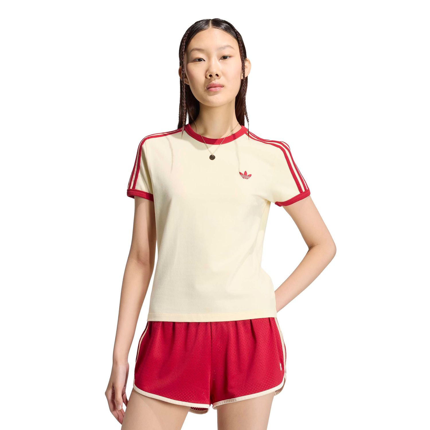 Adidas 3S Tee slim Warvan/Tmvire