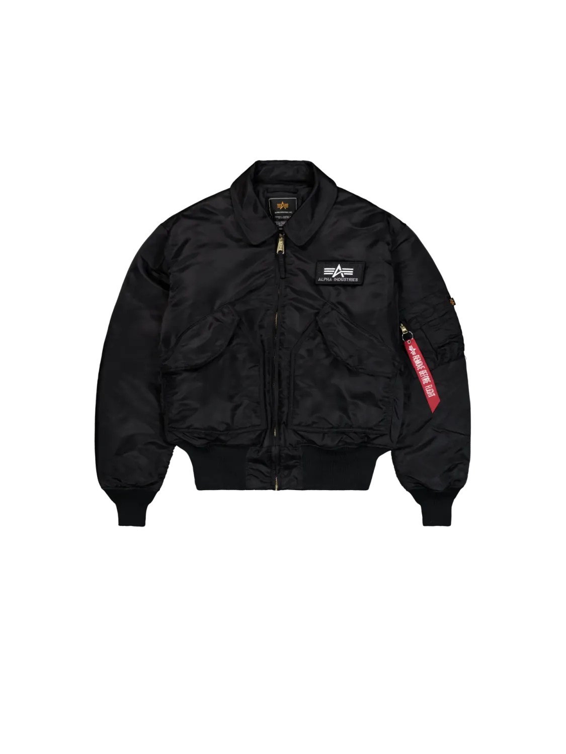 Alpha Industries CWU 45 Heritage Bomber Jacket Black