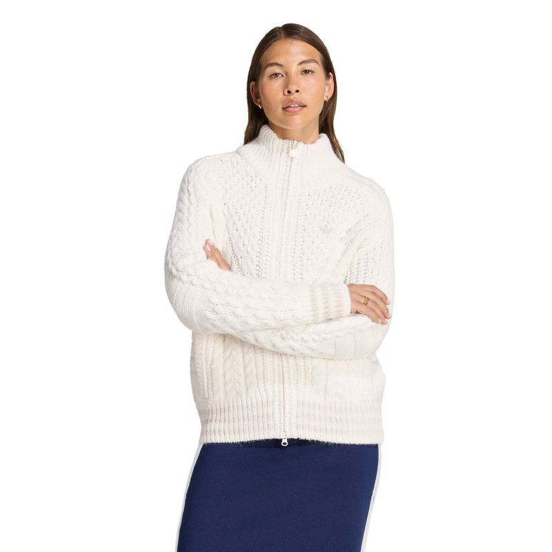 Adidas knit FB track top Clowhi/Alumin