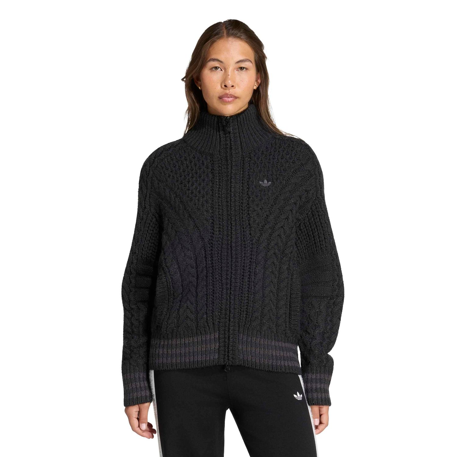 Adidas knit FB track top Black/Utiblk