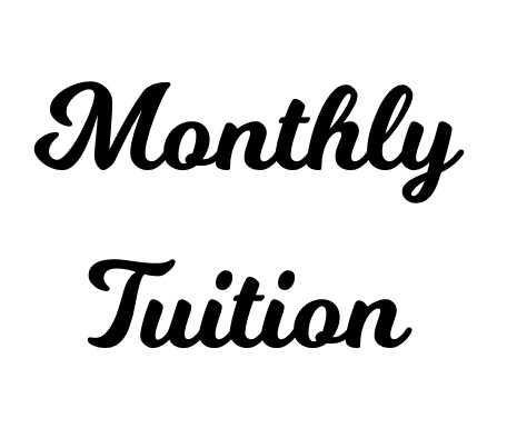 Monthly Tuition (kid&#39;s classes)