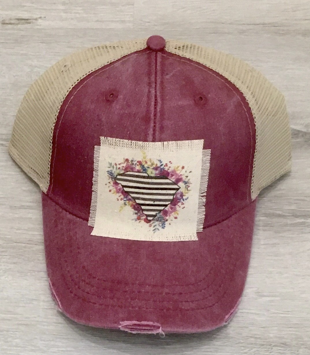 SC Floral state baseball hat