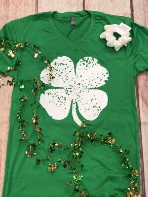 Shamrock V-Neck Tee 