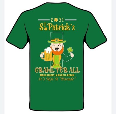 2021 St Patrick’s Day “Crawl for All” tee
