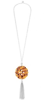 Zenzii Travel Tassel Pendant Necklace