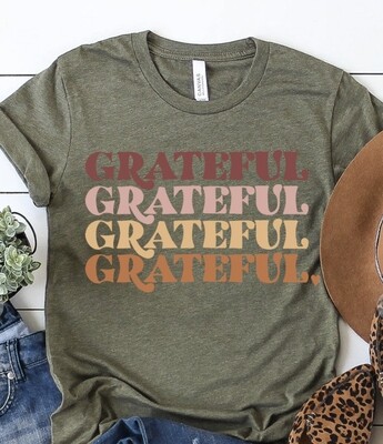 Grateful Repeat Graphic Tee