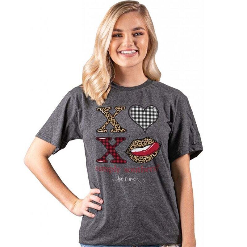Simply Southern Vintage XOXO short sleeve tee