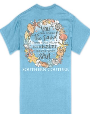Southern Couture Shake the Sand tee