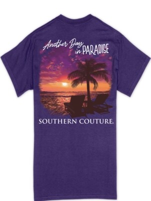 Southern Couture Another Day in Paradise tee