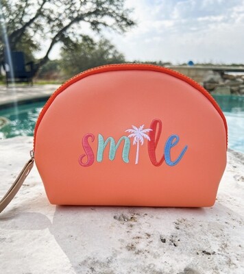 Smile Palm Cosmetic Bag
