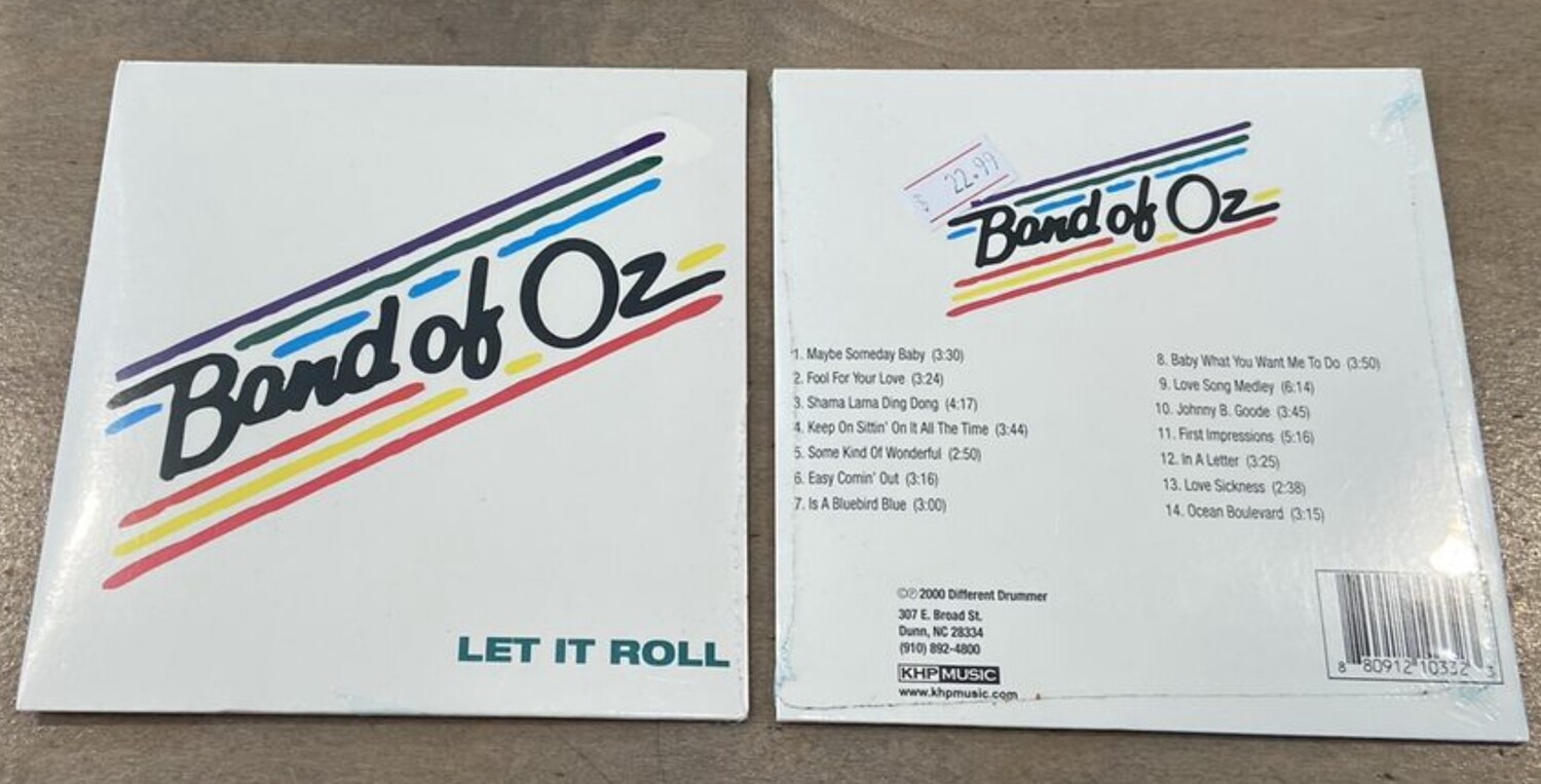 Band of Oz "Let it Roll" CD