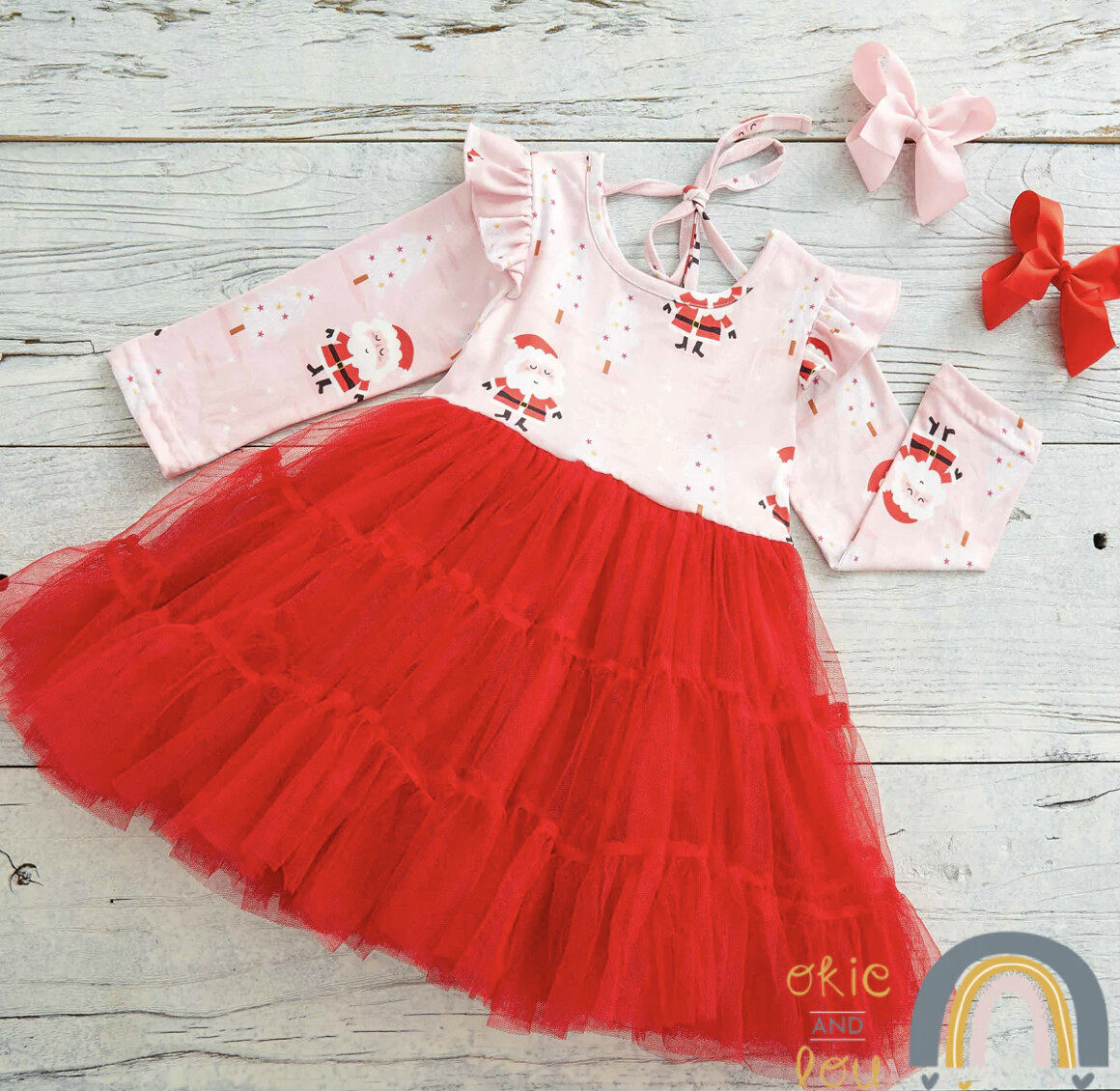 Okie and Lou Jolly Santa Tulle Dress