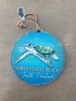North Myrtle Beach Name Drop Ornaments