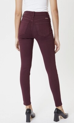 Kancan High Rise Burgundy Super Skinny