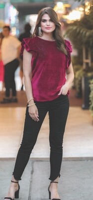 Jess Lea Classically Velvet Top