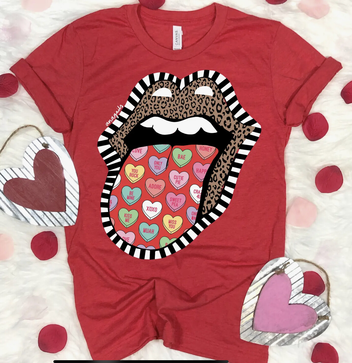 Valentine's Rock and Roll Tee