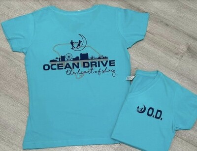 OD Shag V-Neck Tees
