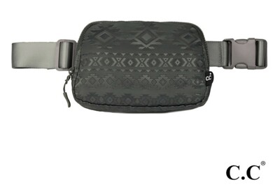 C.C South Western Pattern Fanny Pack Sling Bags