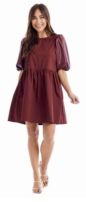 Mudpie Ren Leather Dress