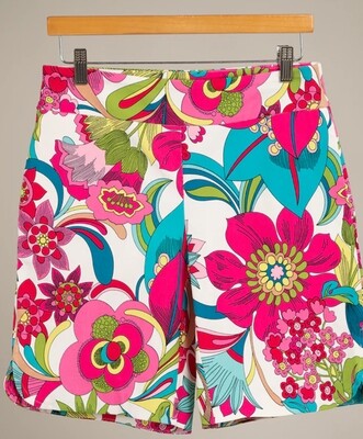 Eric Casual 9&quot; Printed Millennium Bermuda Shorts