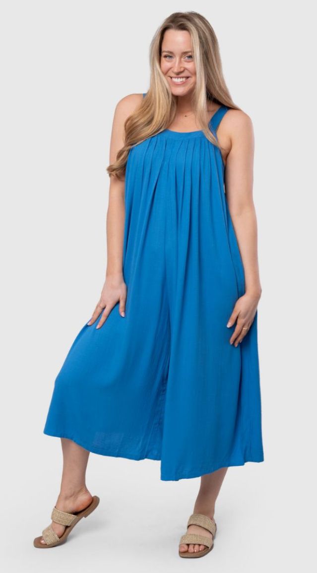 Crosshatch Jumpsuit w/pockets