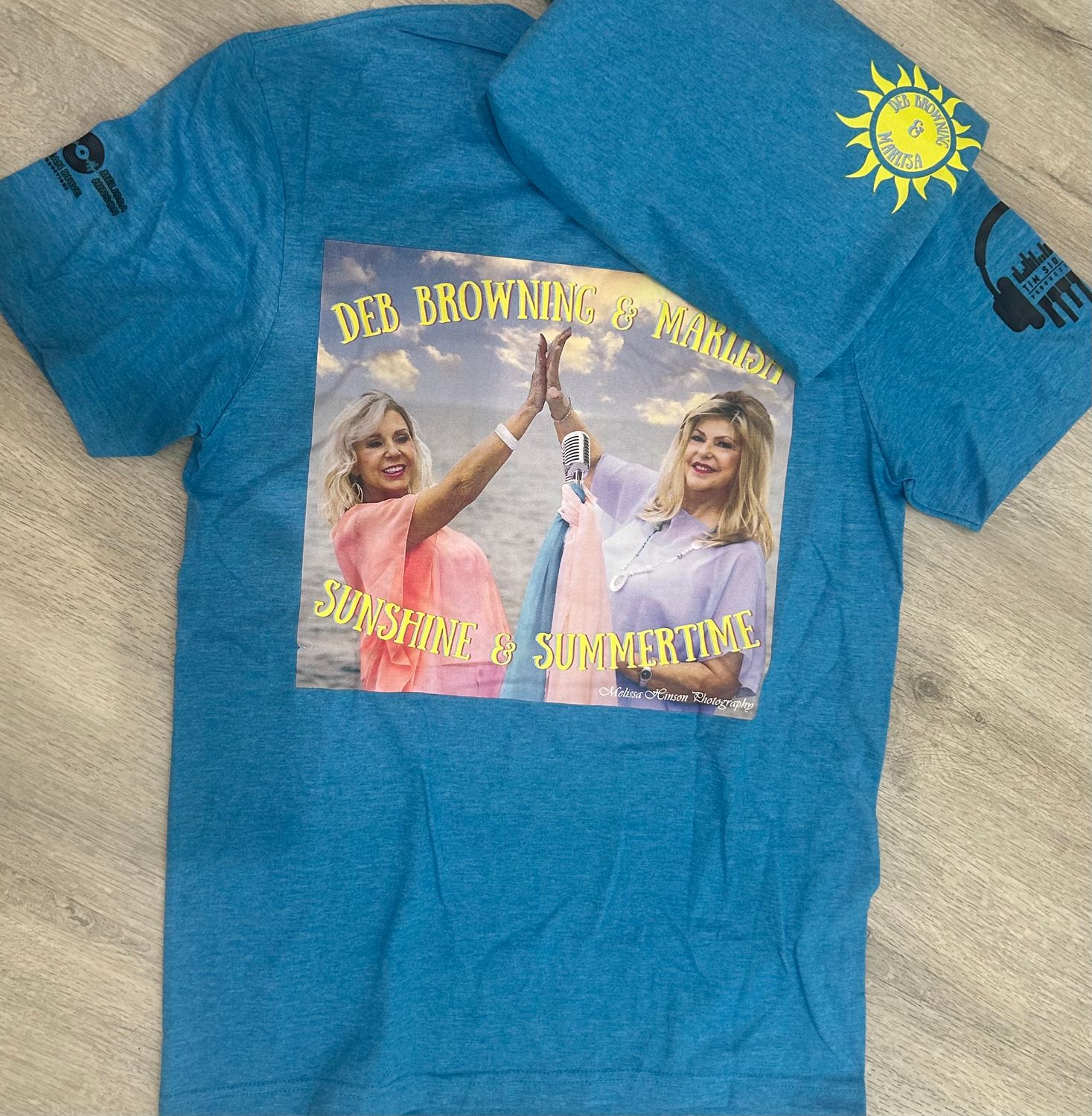 Deb and Marlisa…Sunshine and Summertime Tees