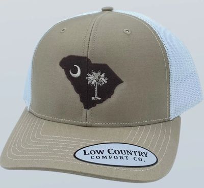 South Carolina Flag Trucker snapback Hat