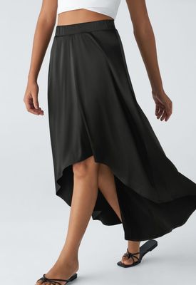 Halara HW low 2in1 flowy flare maxi skirt