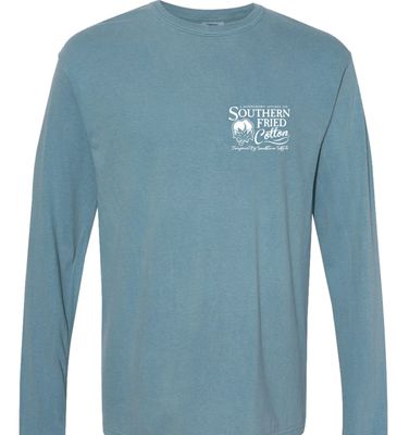 Southern Fried Cotton Brewed in the South L/S tee