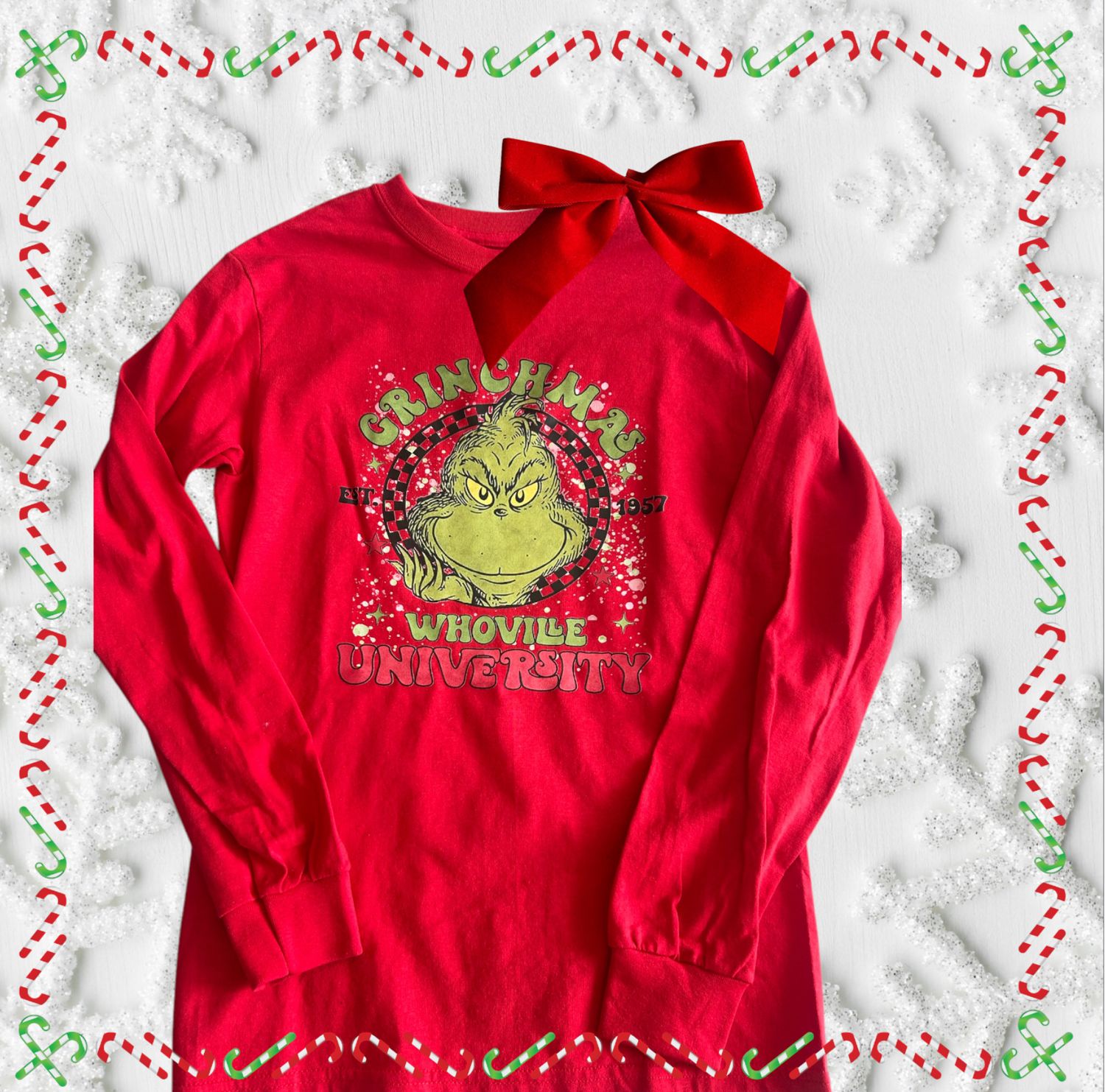 Grinchmas Whoville Long Sleeve Tees