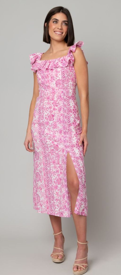 Empire Waist Floral Maxi Dress