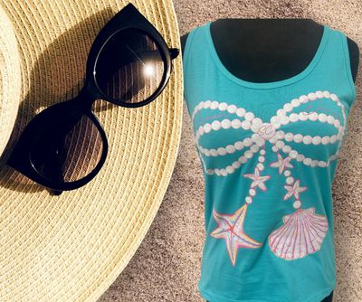 Ocean Drive Pearl Women&#39;s Cotton Tank