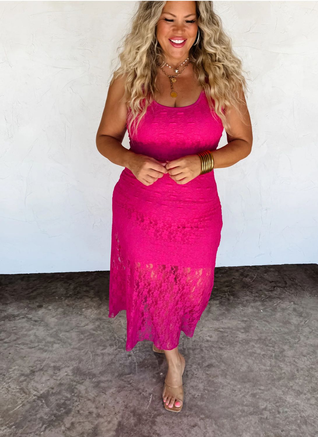 LEELY LACE DRESS