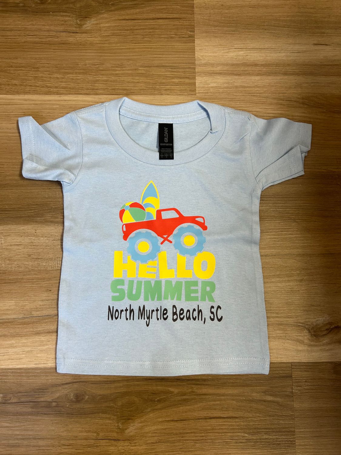 Hello Summer child’s NMB tee