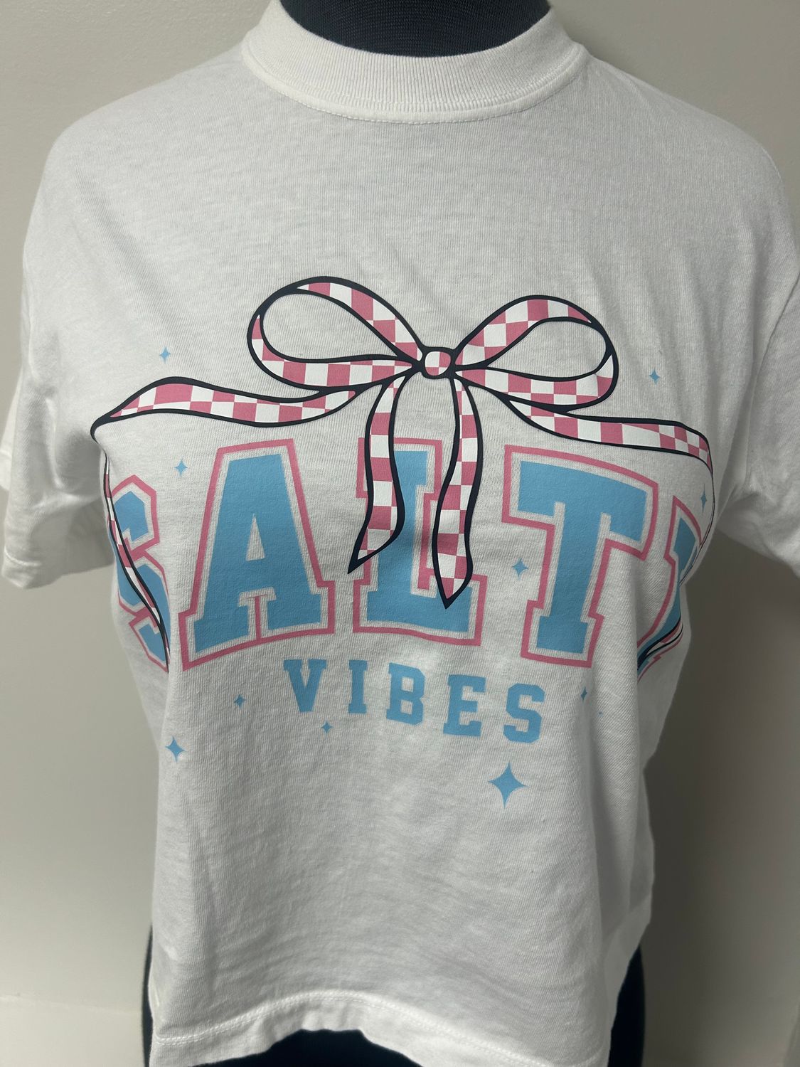 Salty Vibes women’s Comfort Color boxy tee
