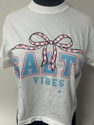 Salty Vibes women’s Comfort Color boxy tee