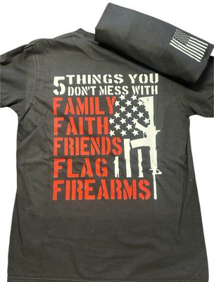 Five Things you Don&#39;t Mess with Comfort Color tees