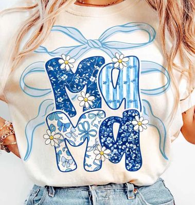 Floral Comfort Color Tee