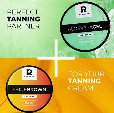 Byrokko aloe vera after tanning cooling gel