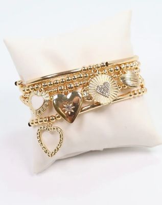 Delaroche Charm Bracelet Set