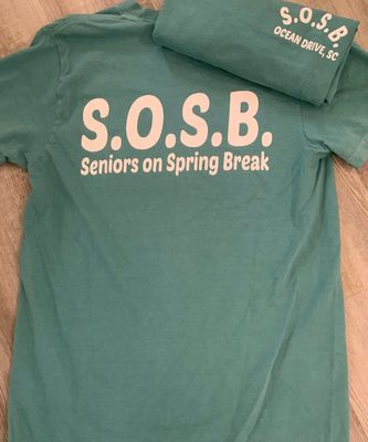 Shaggers on Spring Break Comfort Color Tee