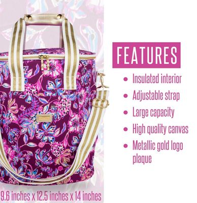 Lilly Pulitzer Deluxe Wine Carrier
