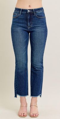 Judy Blue HW Dark Wash Kick Flares