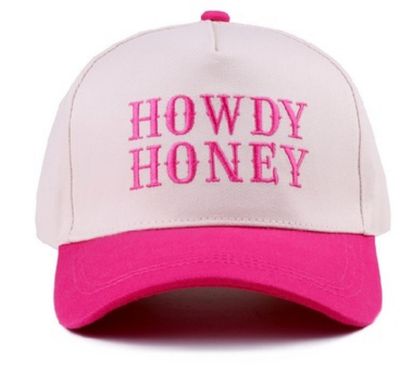 Howdy Honey Two Tone Canvas Cotton Cap