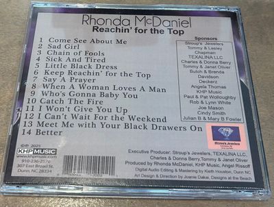 Reaching for the Top Rhonda McDaniel CD