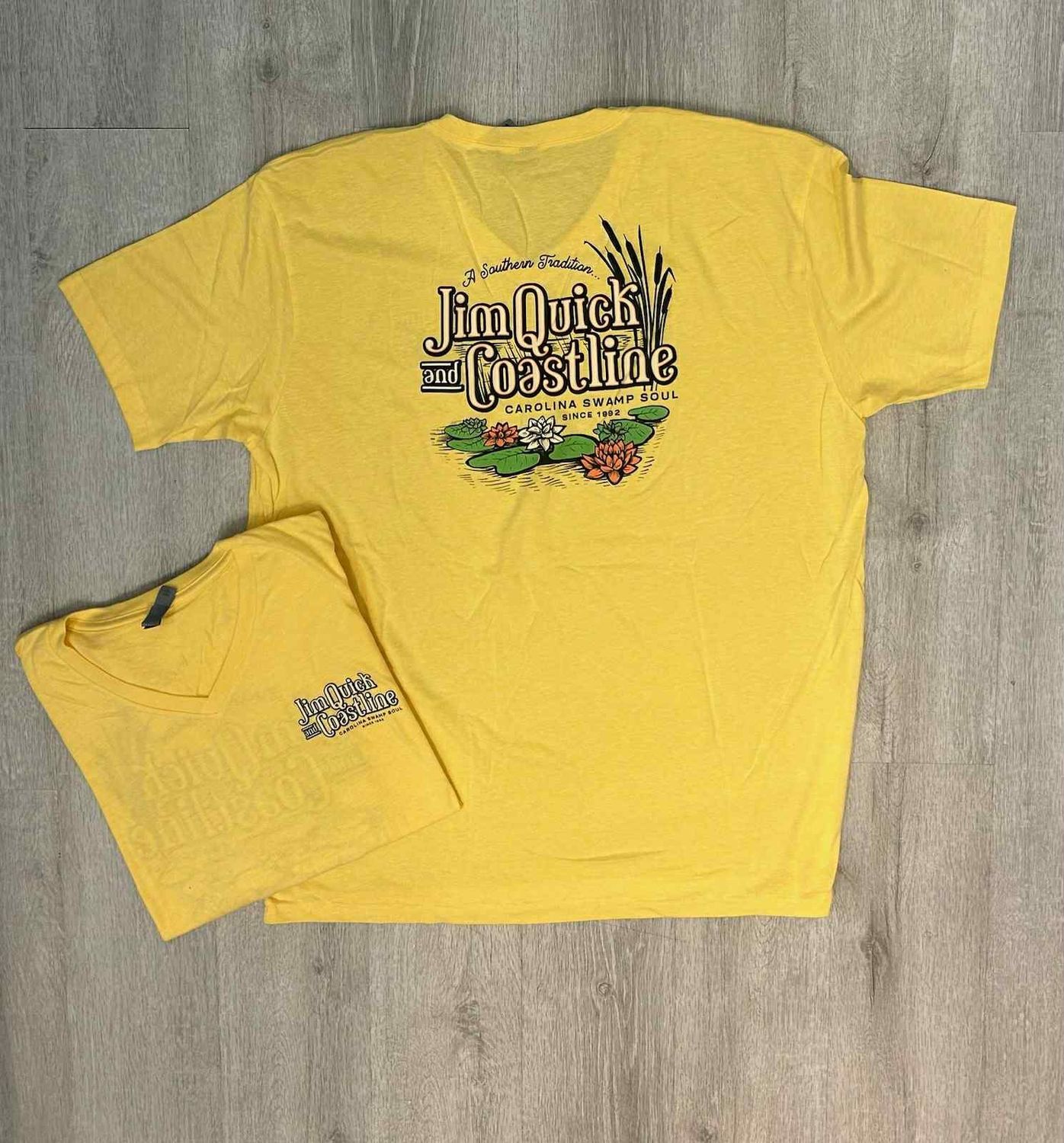 Jim Quick &amp; Coastline Swamp Scene Unisex Vneck