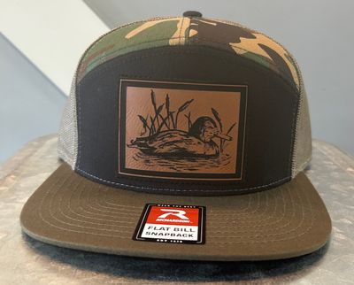 Richardson 7 Panel Duck Patch hats