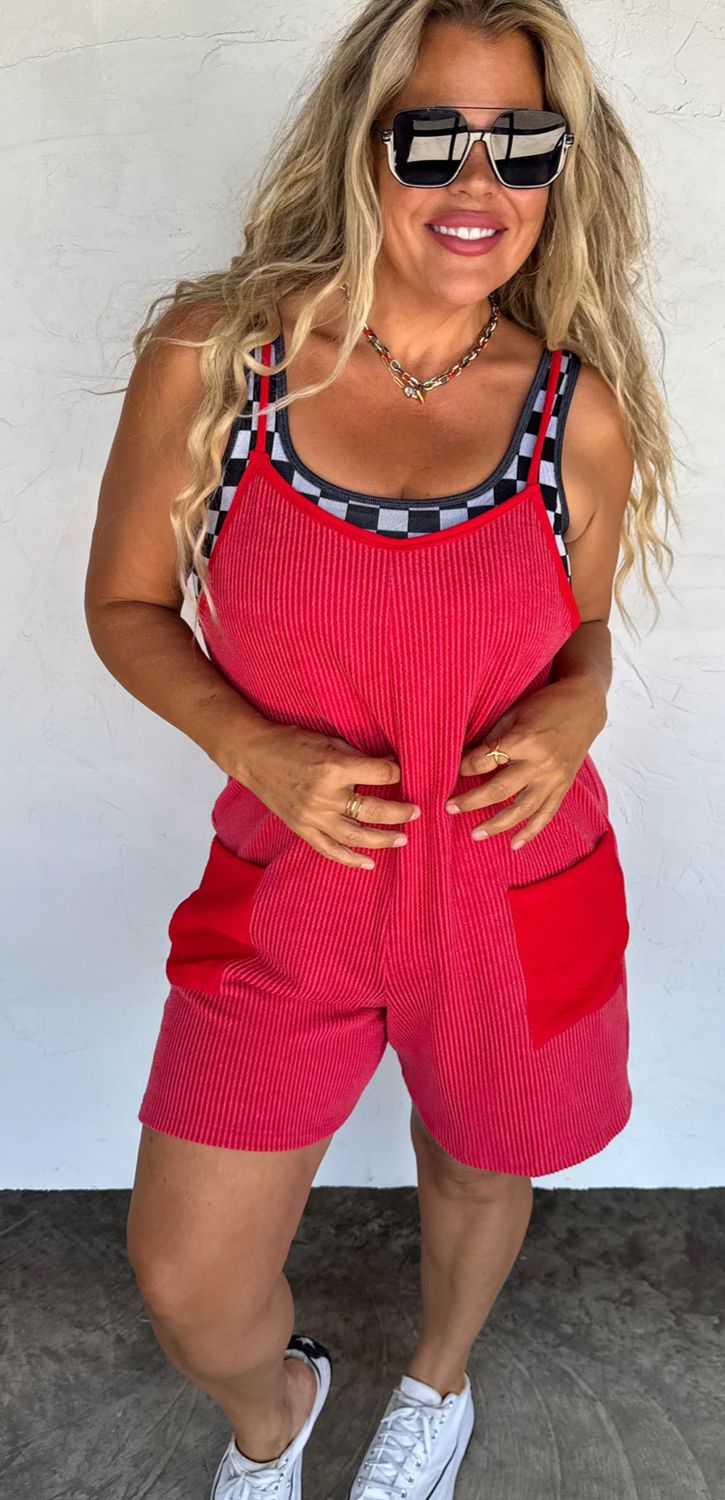 Kinsey Ribbed Romper