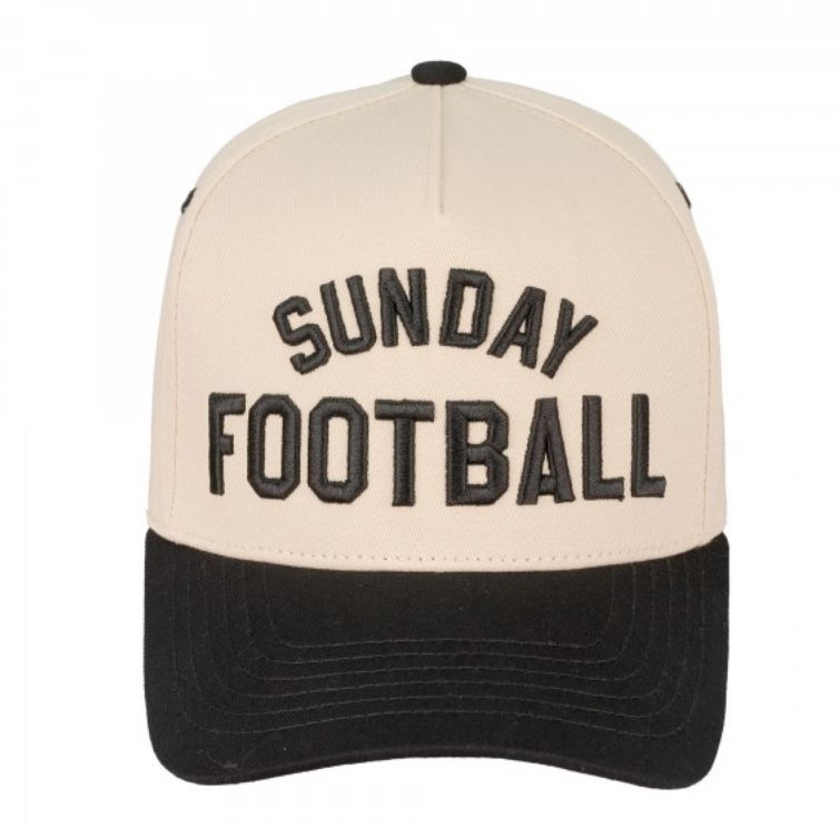 SUNDAY FOOTBALL Embroidered Two Tone Baseball Cap