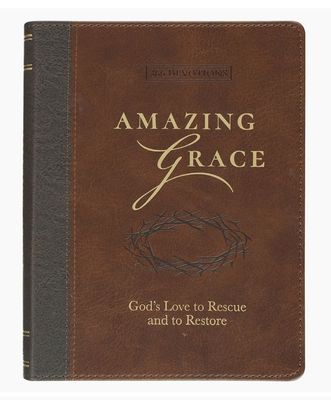 Devotional Amazing Grace Faux Leather